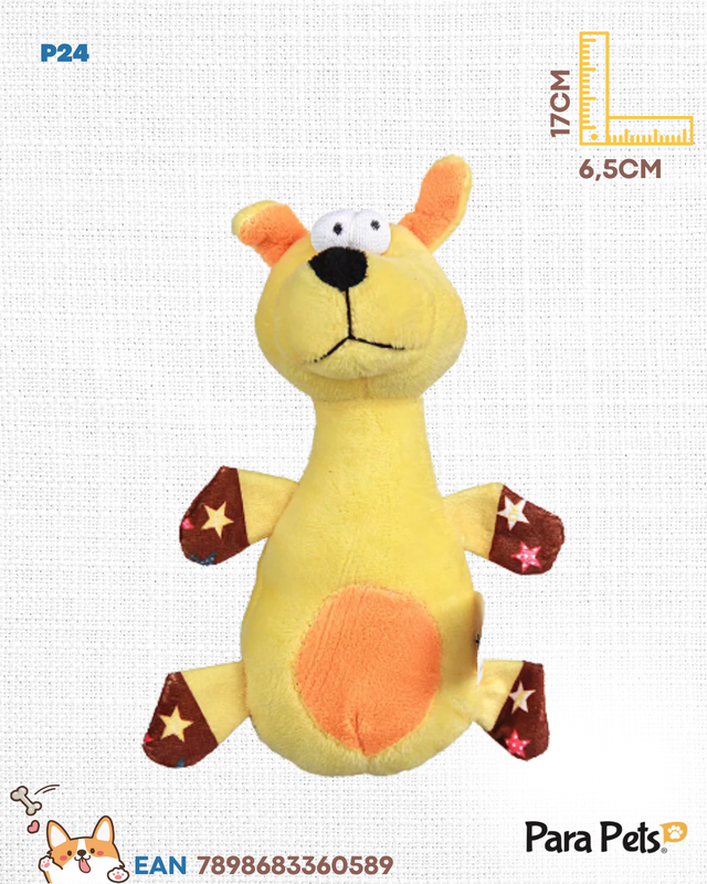 PELUCIA CACHORRO AMARELO