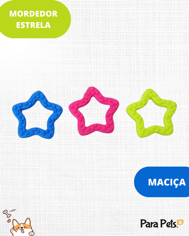 BRINQUEDO ESTRELA MACIÇA