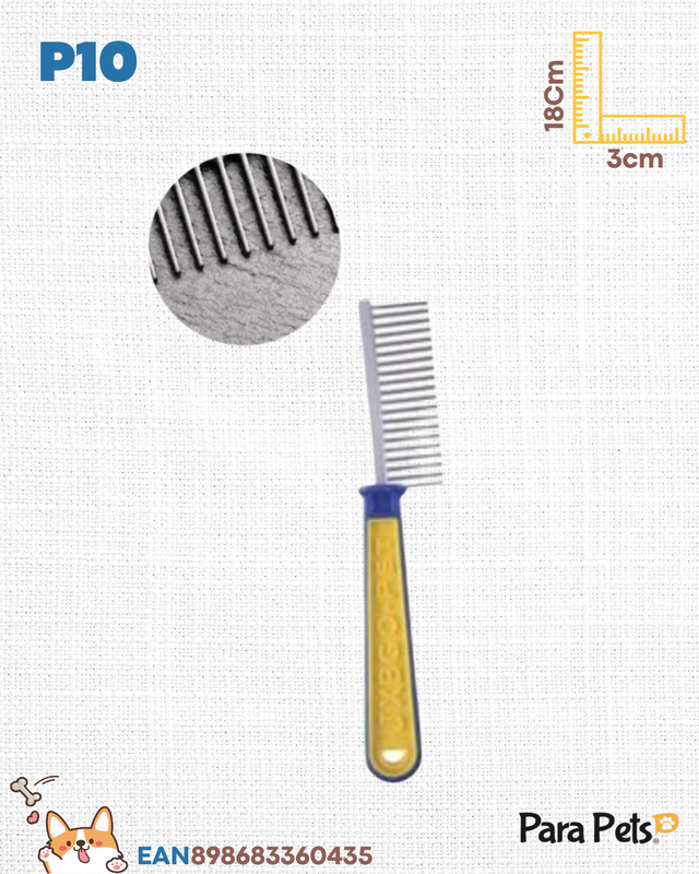 PENTE CABO PLASTICO 20 DENTES