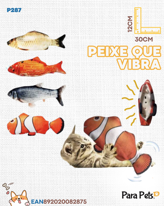 PEIXE QUE VIBRA