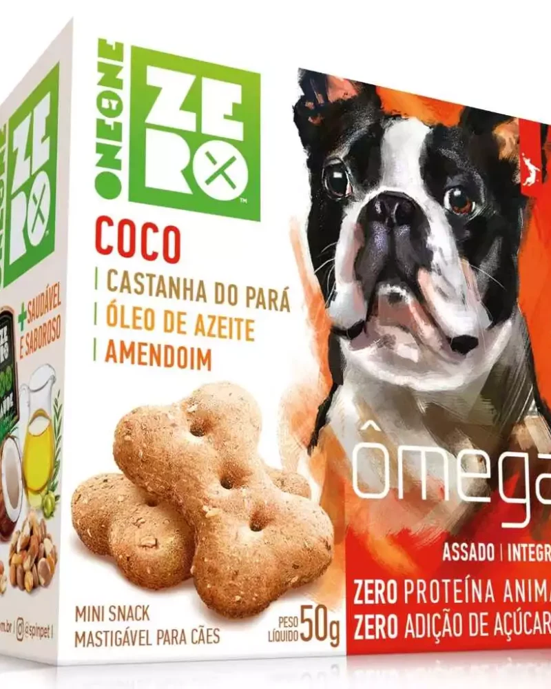 MINI SNACK ZERO SPIN PET - 50G - ÔMEGA