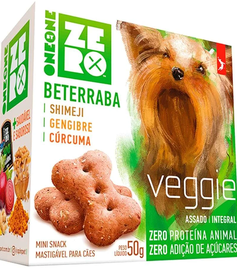 MINI SNACK ZERO SPIN PET - 50G - VEGGIE