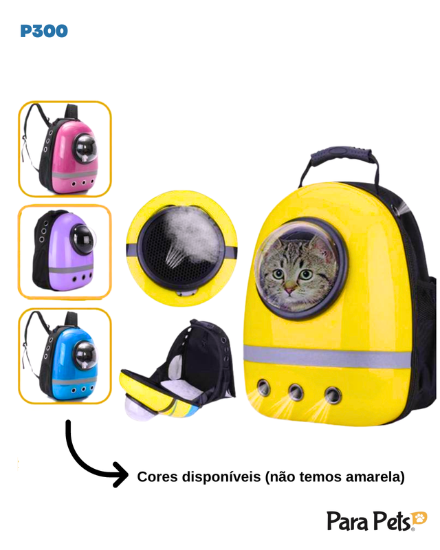 MOCHILA ESPACIAL PET
