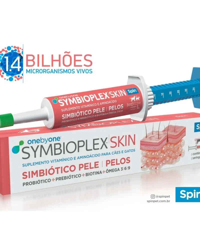 SIMBIÓTICO SYMBIOPLEX  SKIN SPIN PET - 30G