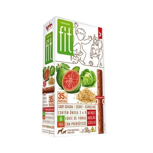 STICK FIT SPIN PET - 50G - GOIABA + COUVE + GERGELIM